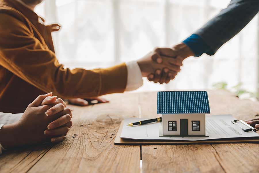 Seller hand shake contract